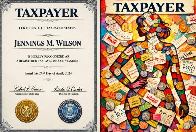 The economic ghost: What does it mean to be an invisible taxpayer?