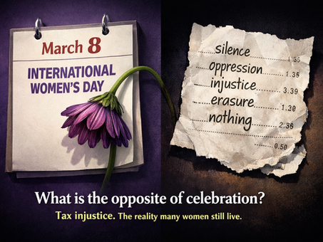 The opposite of celebration: A tax justice reflection