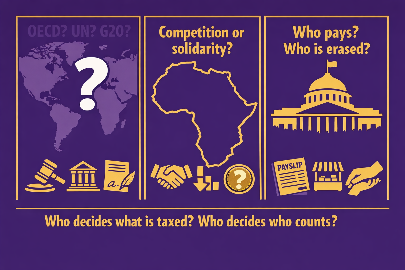 Taxation policy and law: Who decides?