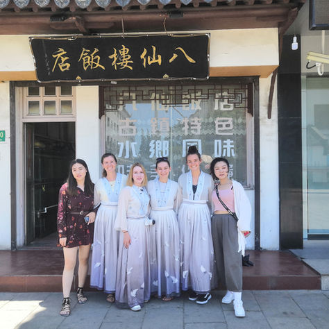 Throwback to Chinese history-Aupair Cultural Trip to Zhujiajiao with Han Costume