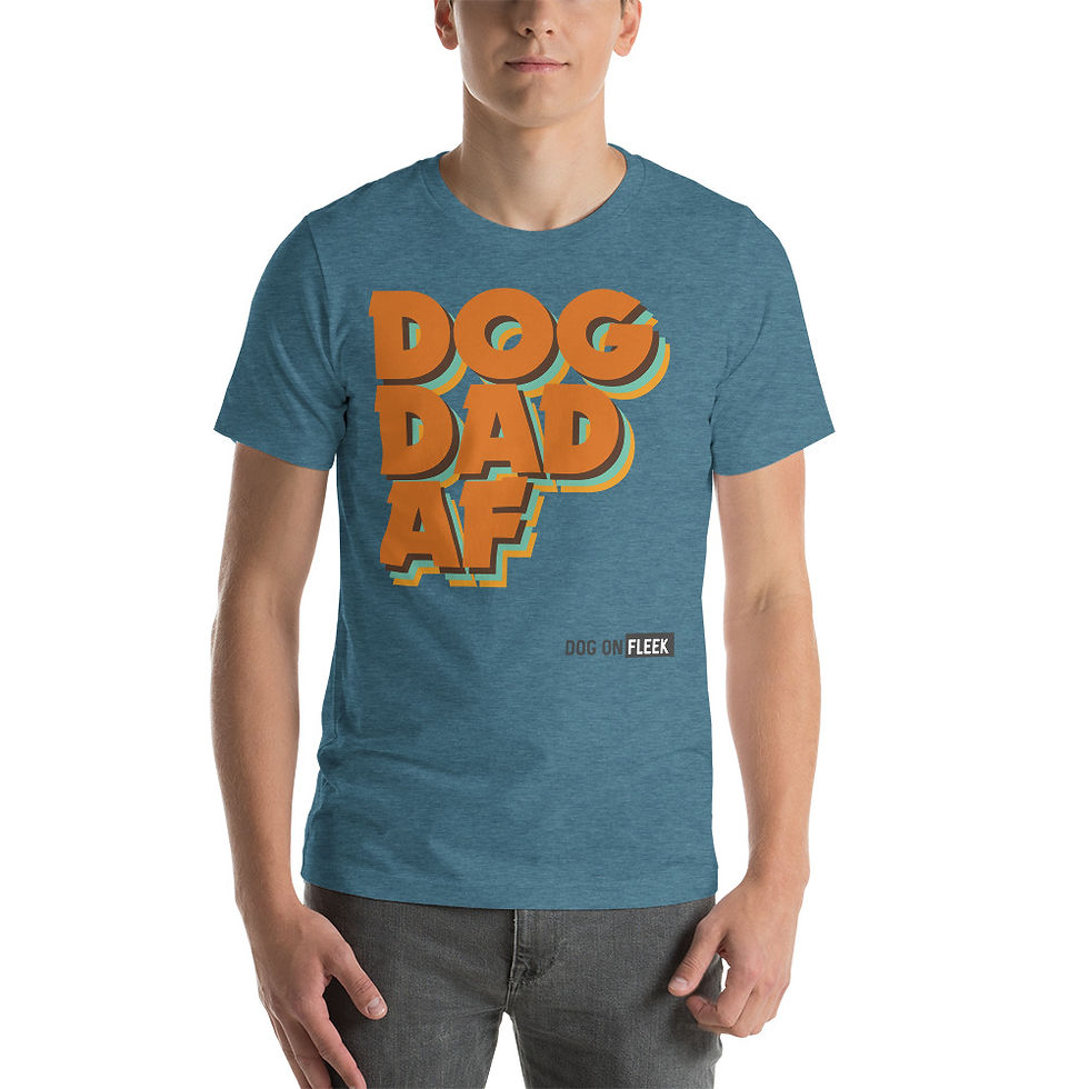 Thumbnail: Dog Dad AF: Retro t-shirt