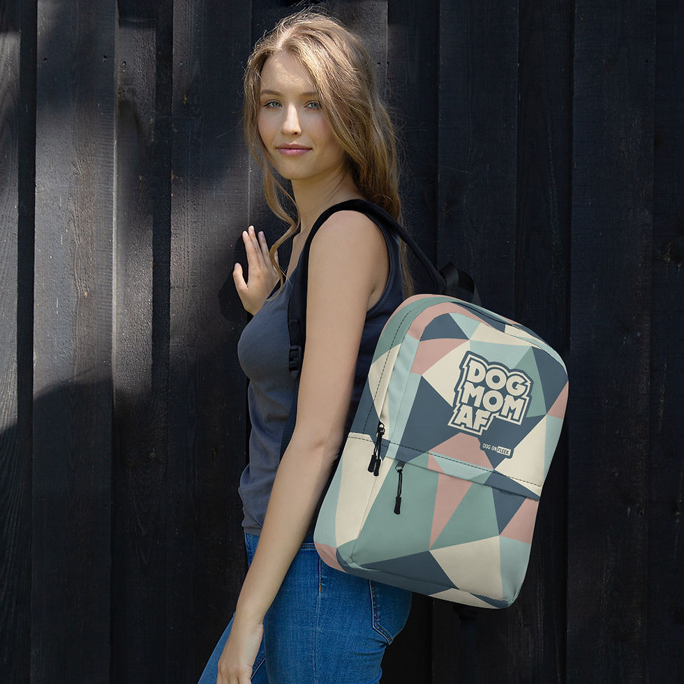 Thumbnail: Dog Mom AF: Backpack