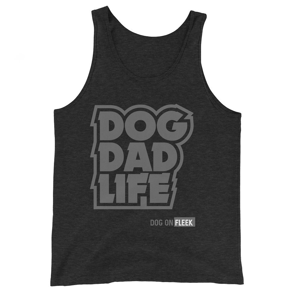Thumbnail: Dog Dad Life: BLK Logo Tank Top 