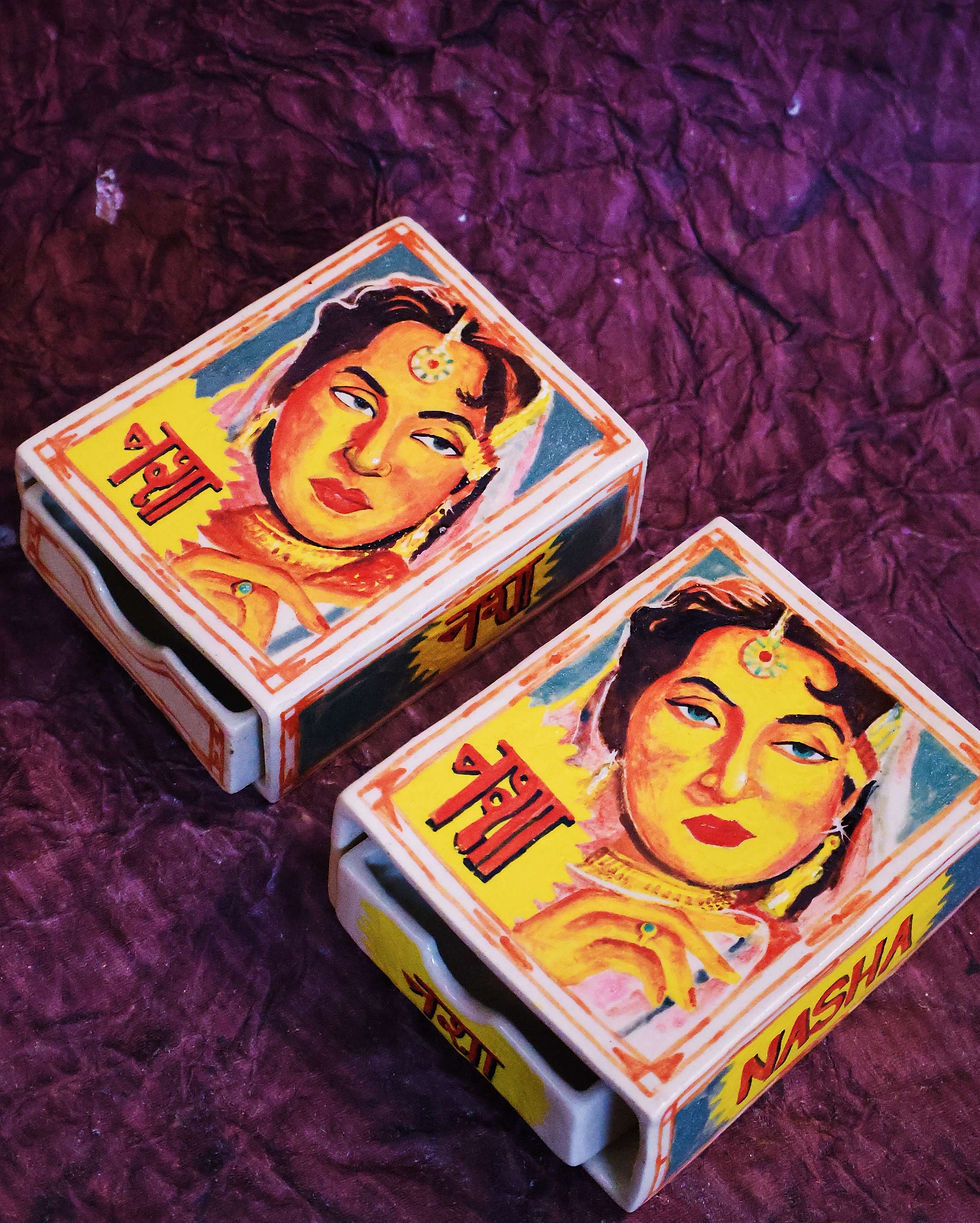 Thumbnail: Nasha - Matchbox Ash-tray 
