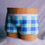 Thumbnail: Boxers Planter - Cobalt Blue and White Gingham Checks