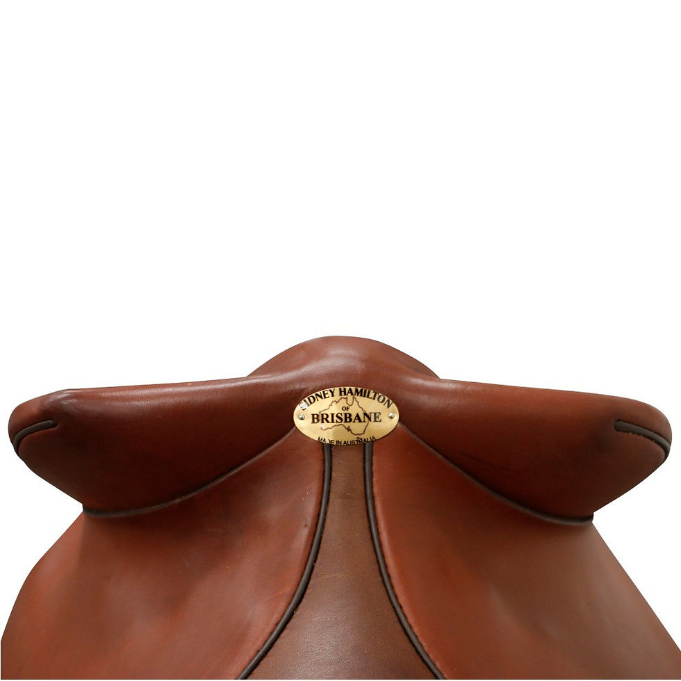 Thumbnail: Sidney Hamilton Half Breed Saddle Smooth Seat