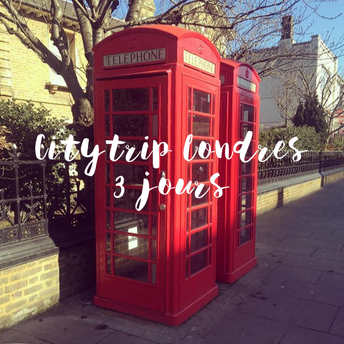CITYTRIP LONDRES : 3 jours