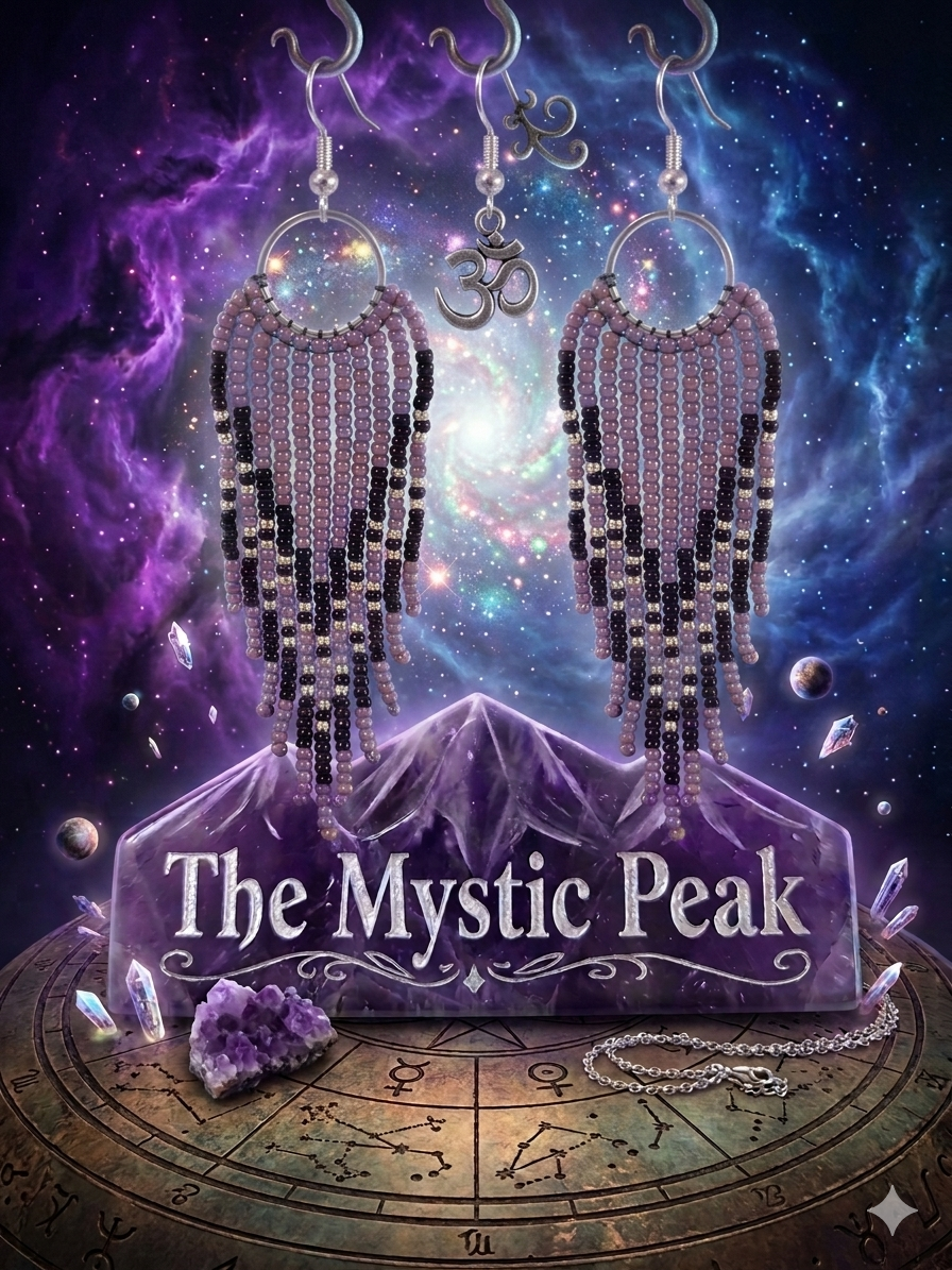 Beaded Western Fringe Earring