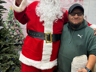 More photos with Saint Nick 