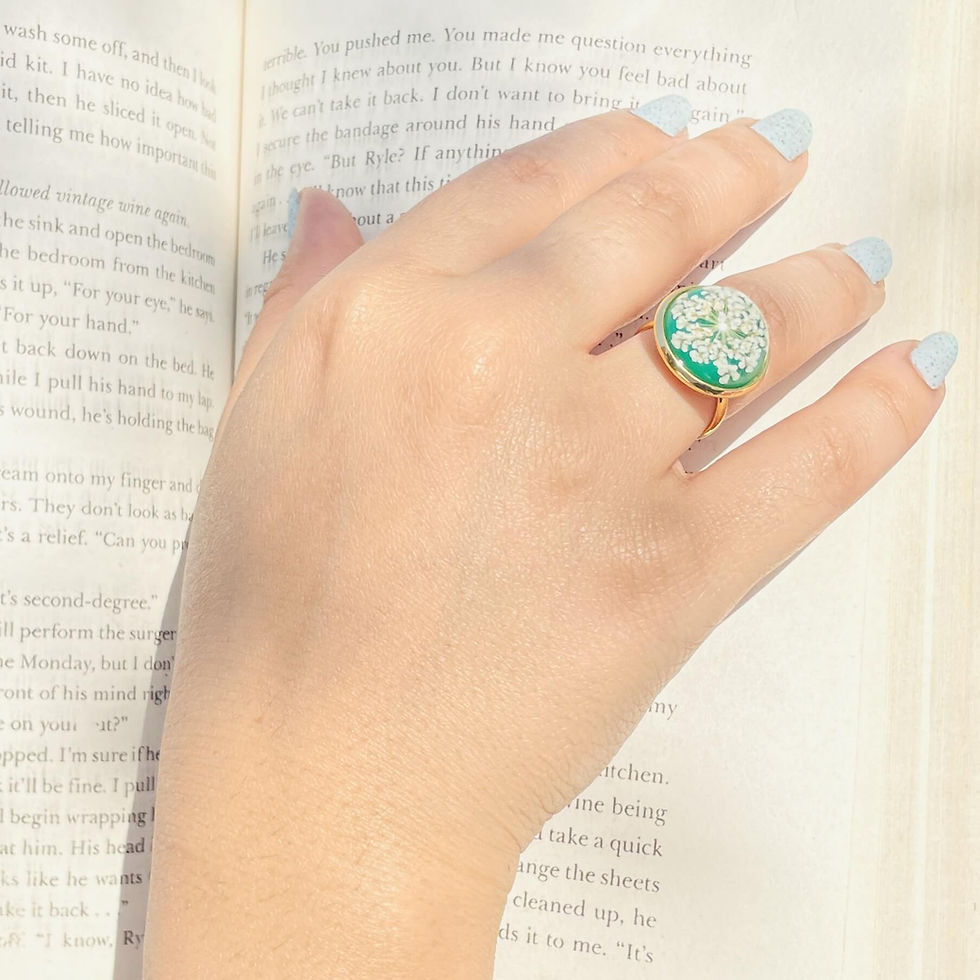 Thumbnail: Queen Anne’s Lace ring