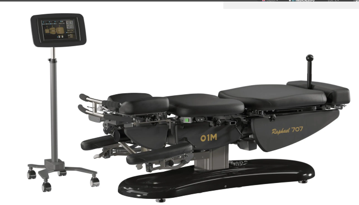 Why We Use the Raphael 707 Chiropractic Table: More Than Just an Adjustment Table