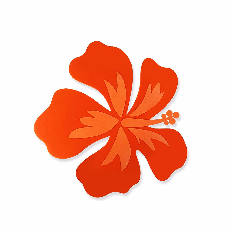 Thumbnail: Acrylic Tropical Flower tray