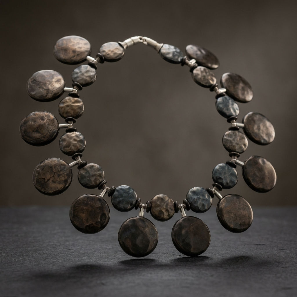 "Black Peacock" Necklace