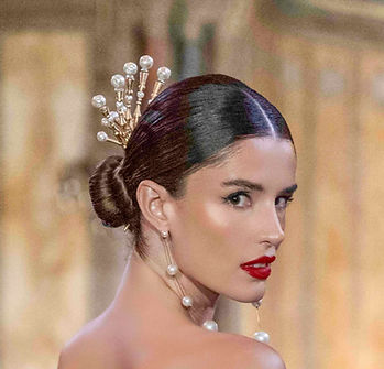 Chignon Crown "Filiza"