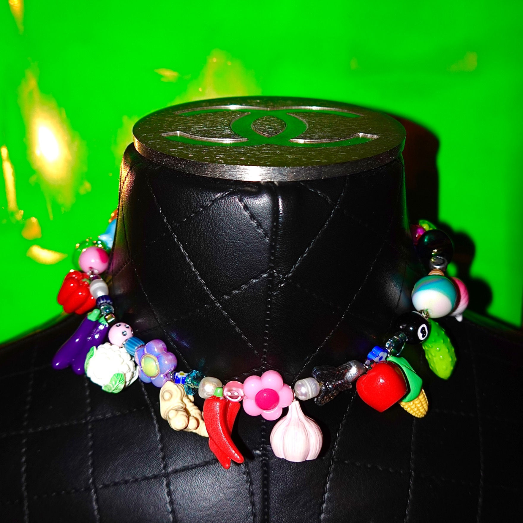 EAT YOUR VEGGIES NECKLACE