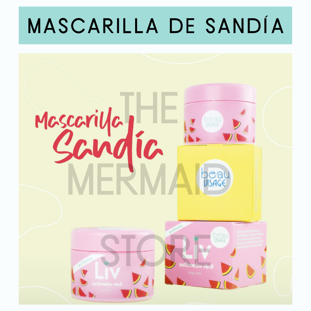 Mascarilla de sandía 