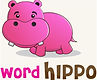 word hippo logo.