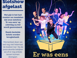 Coronavirus: update over trainingen en slotshow