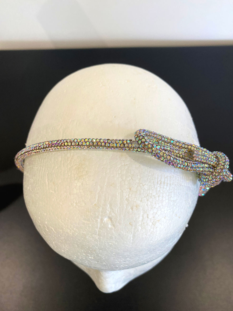 Thumbnail: H025 diamanté bow headband