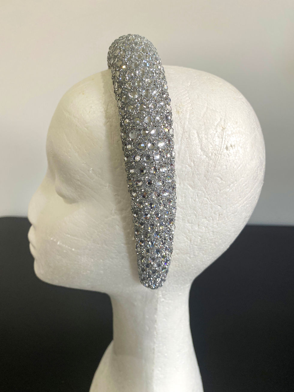 Thumbnail: H120 Silver Diamante Headband