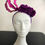Thumbnail: A0080 Purple leaves fascinator SOLD