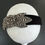 Thumbnail: H176 Black & Silver Beaded Headband 