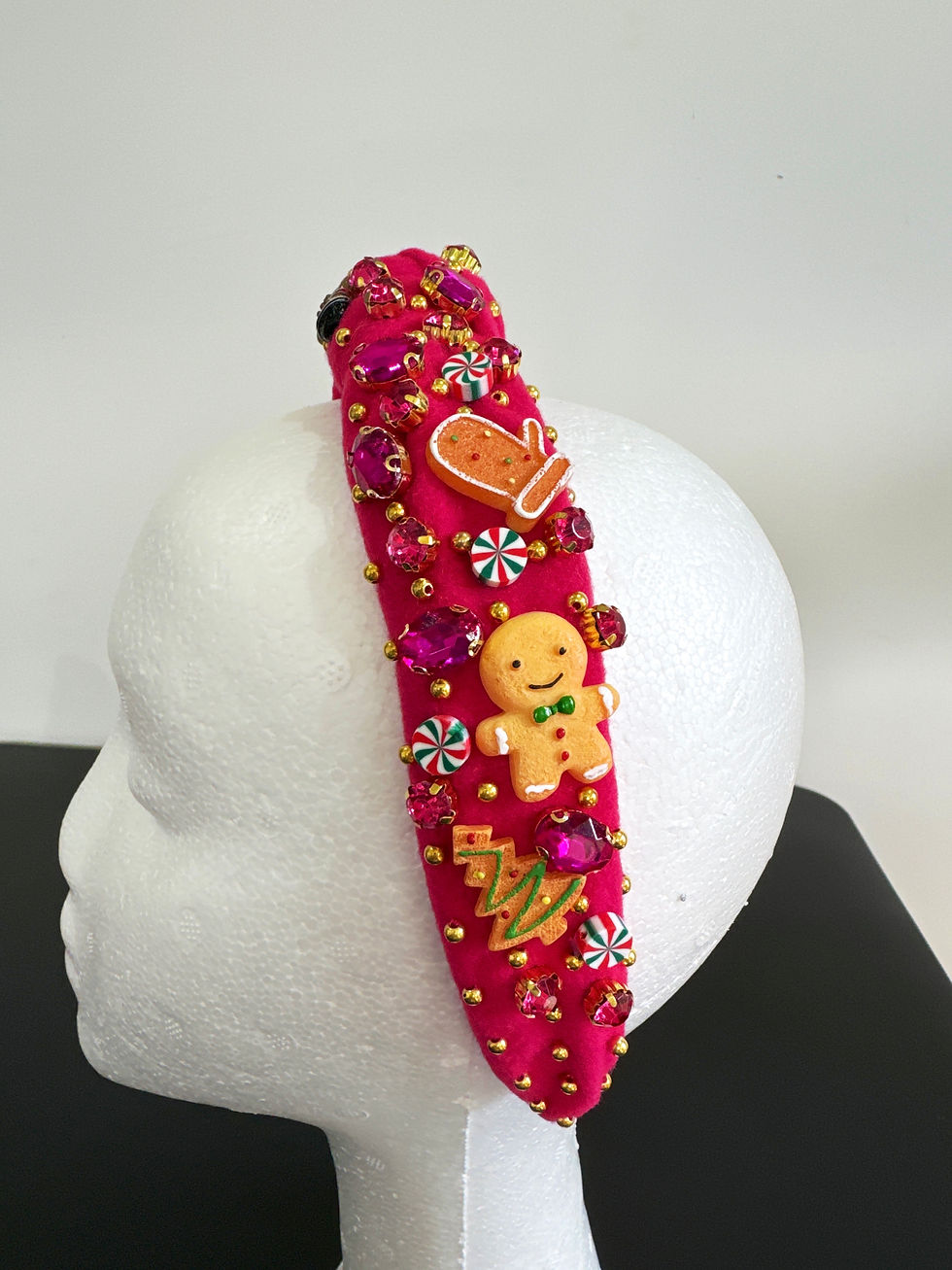 Thumbnail: H167 Red Christmas Headband