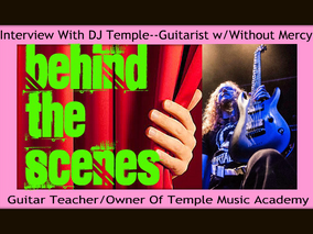 Interview With DJ Temple, Guitarist for Without Mercy From Abbotsford, BC(Updated)