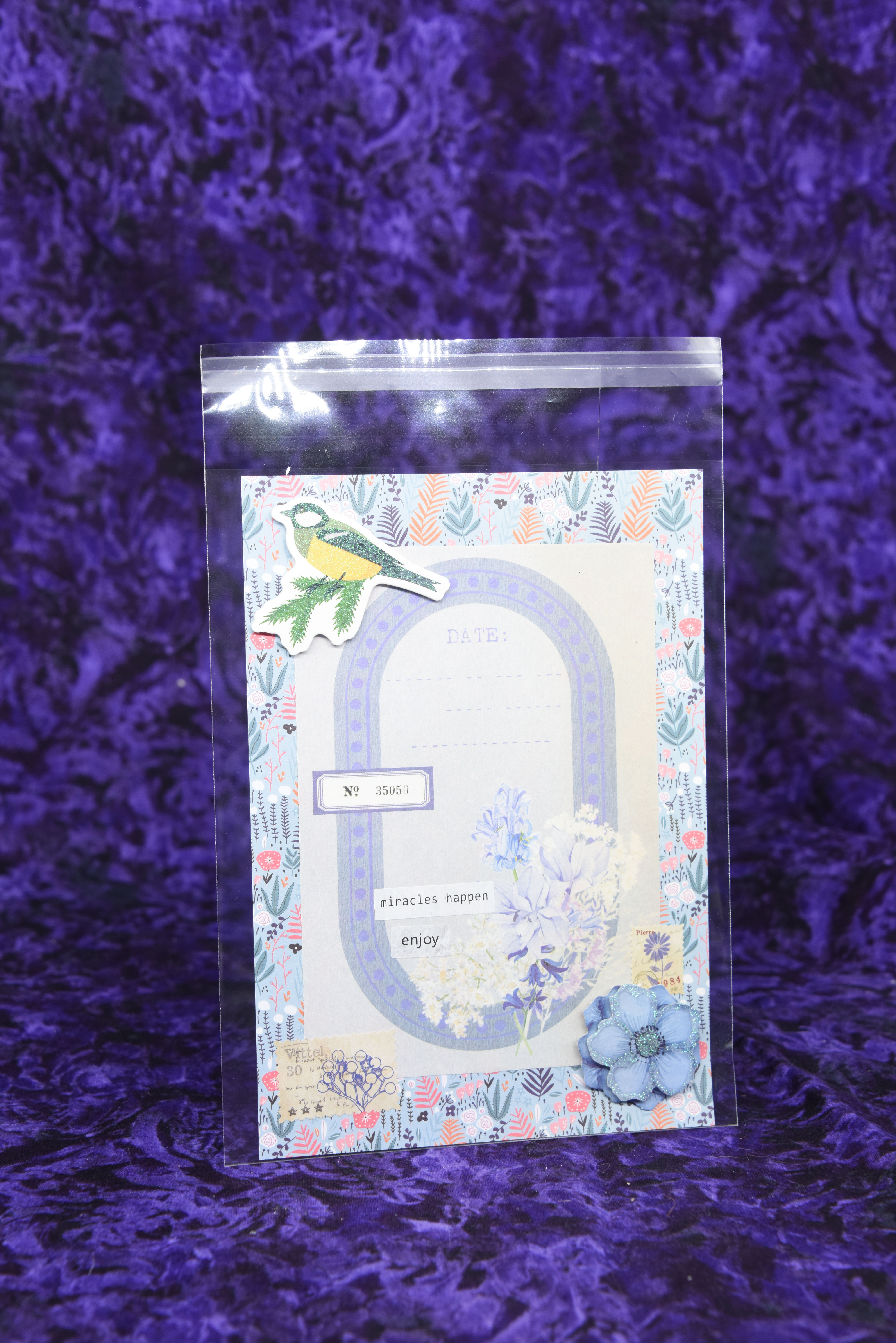 Carte décorative ou de voeux