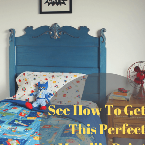 See How To Get This Perfect Metallic Paint Finish