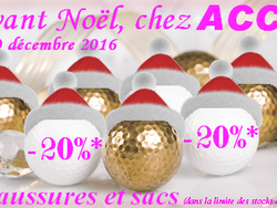 C'est Noël avant Noël chez ACCROGOLF