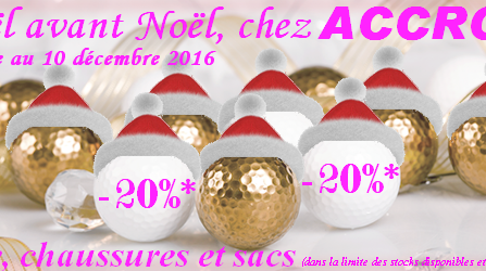 C'est Noël avant Noël chez ACCROGOLF