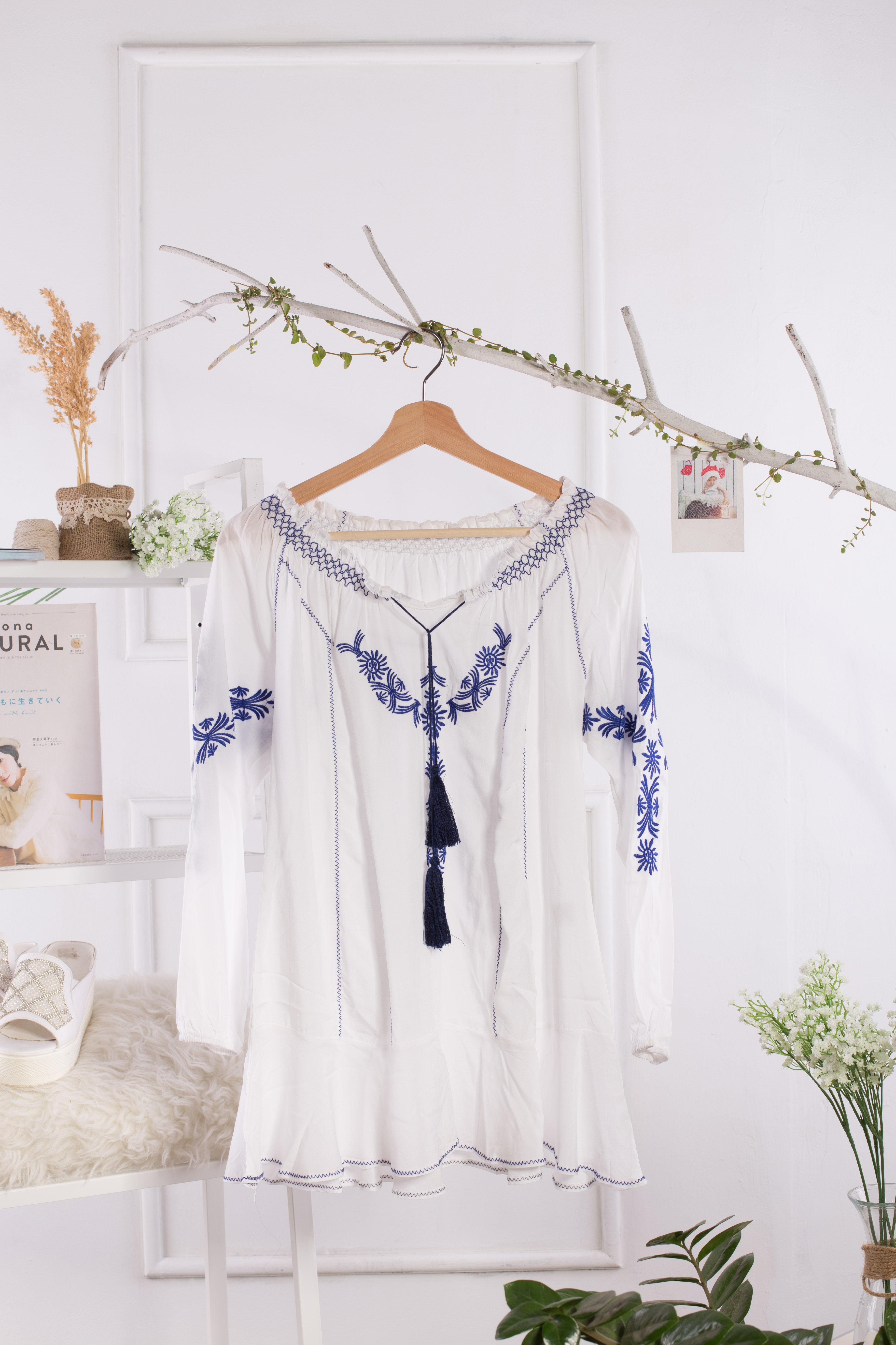 Sabrina Bordir Midi Dress 1292