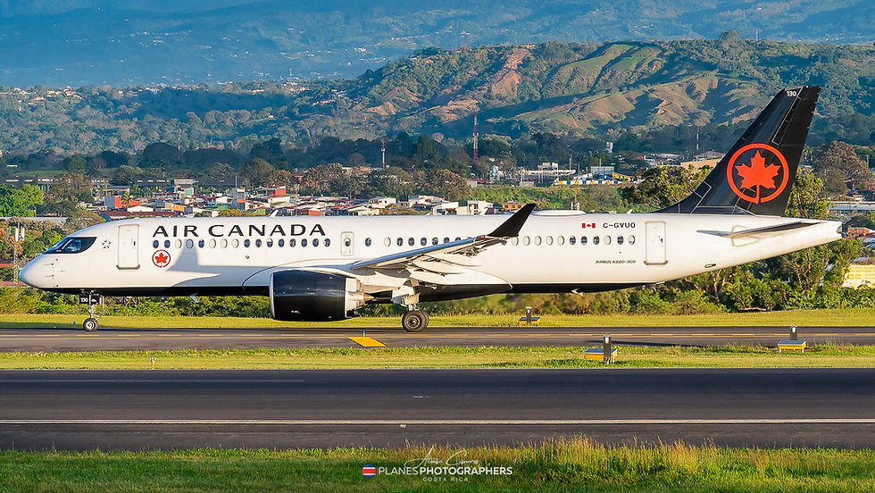 Air Canada A220-300 © Alonso Cisneros