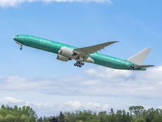 El primer 777-9 de Lufthansa completa su vuelo de pruebas