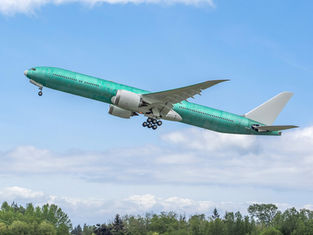 El primer 777-9 de Lufthansa completa su vuelo de pruebas