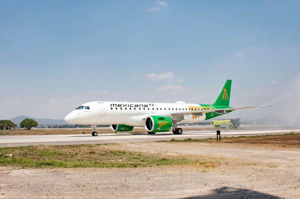 Embraer E190-E2 (XA-MXF) | © Mexicana de Aviación 