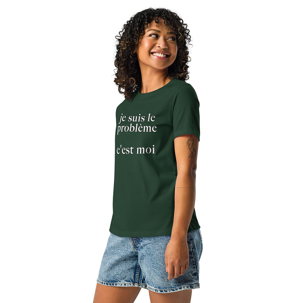 Thumbnail: Je sis la problem Women's Relaxed T-Shirt copy copy