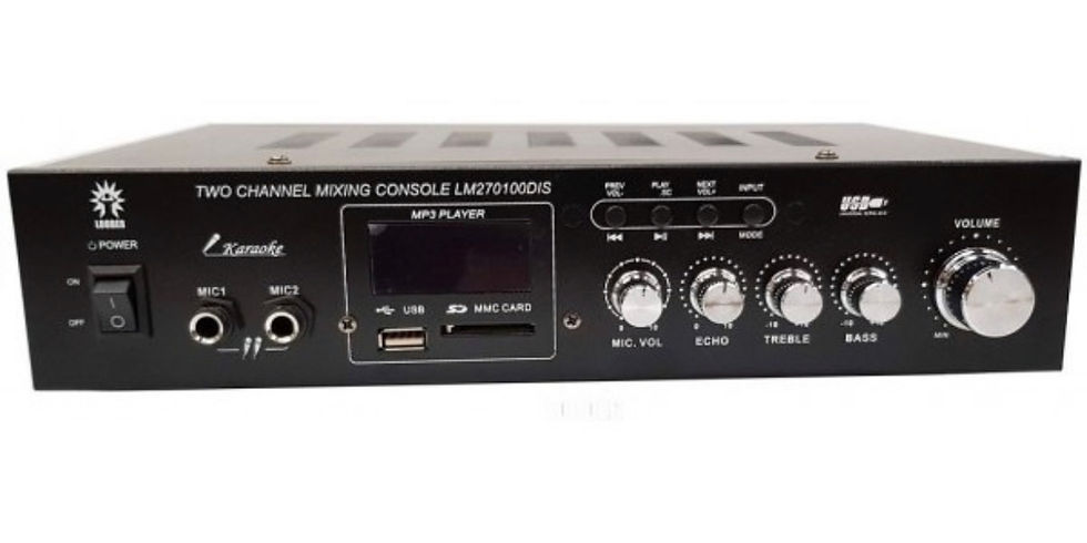 Miniatura: Kit Amplificador de Sonido Ambiental + 4 Bocinas Colgantes LOUDER | Potencia