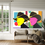 Thumbnail: Western Modern Art Painting by Colin Lyon "Sheriff, Deputy" in a cozy living room