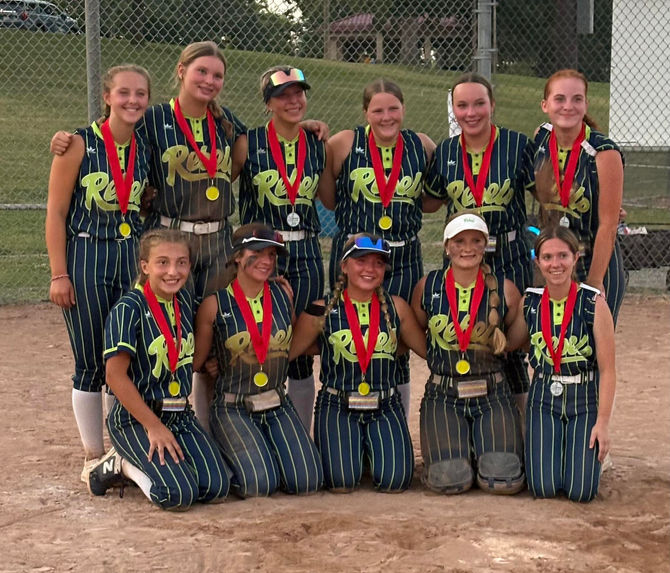 14u Rebels Softball Team Championship Runner Up's
