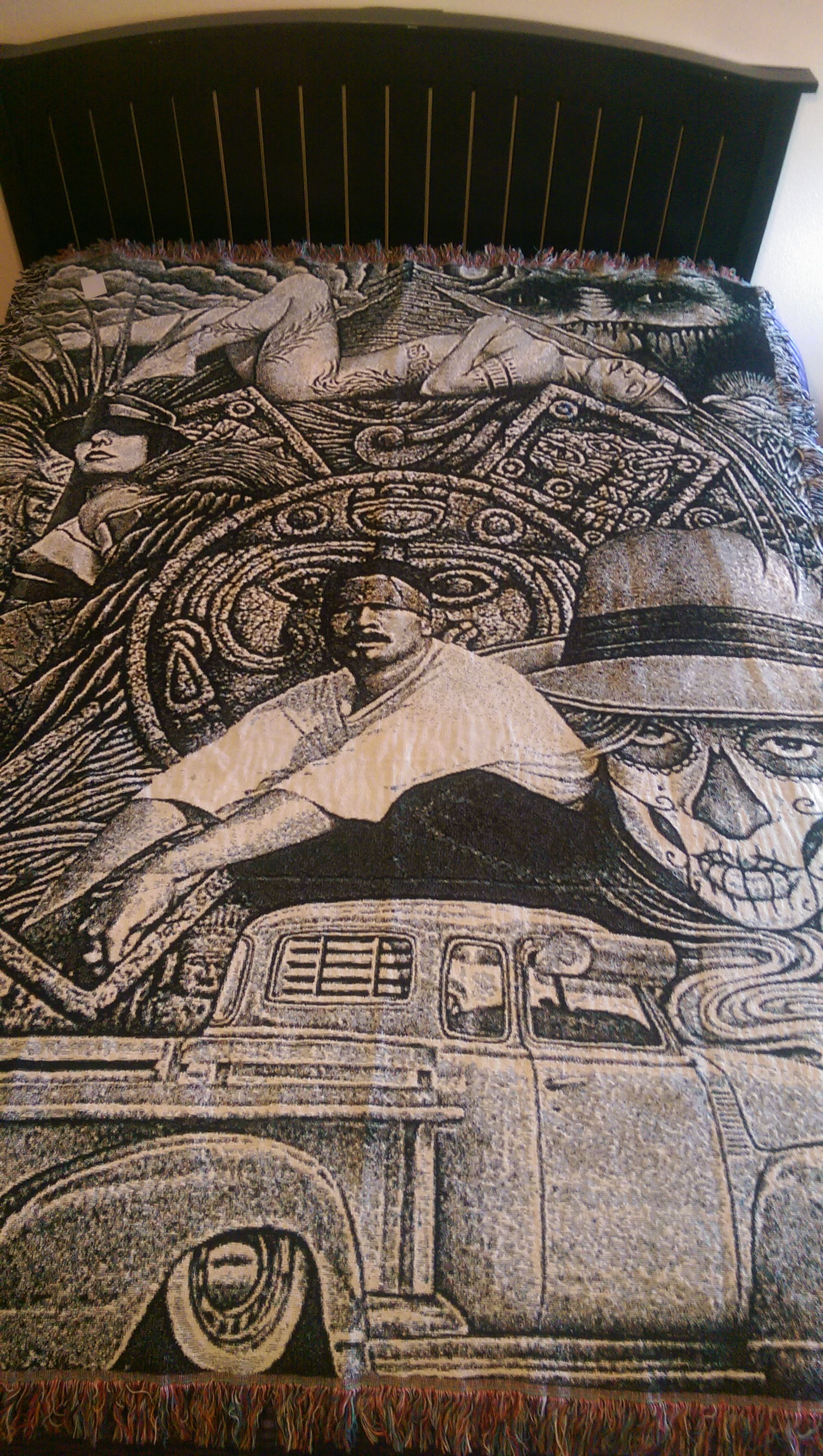 Woven Throw Blanket "60x80" Francisco Moreno