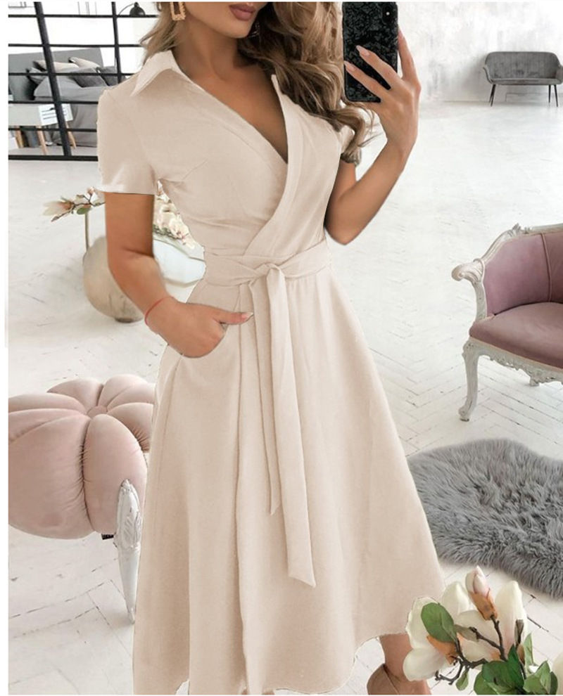 Thumbnail: Olive Grace Wrap Dress