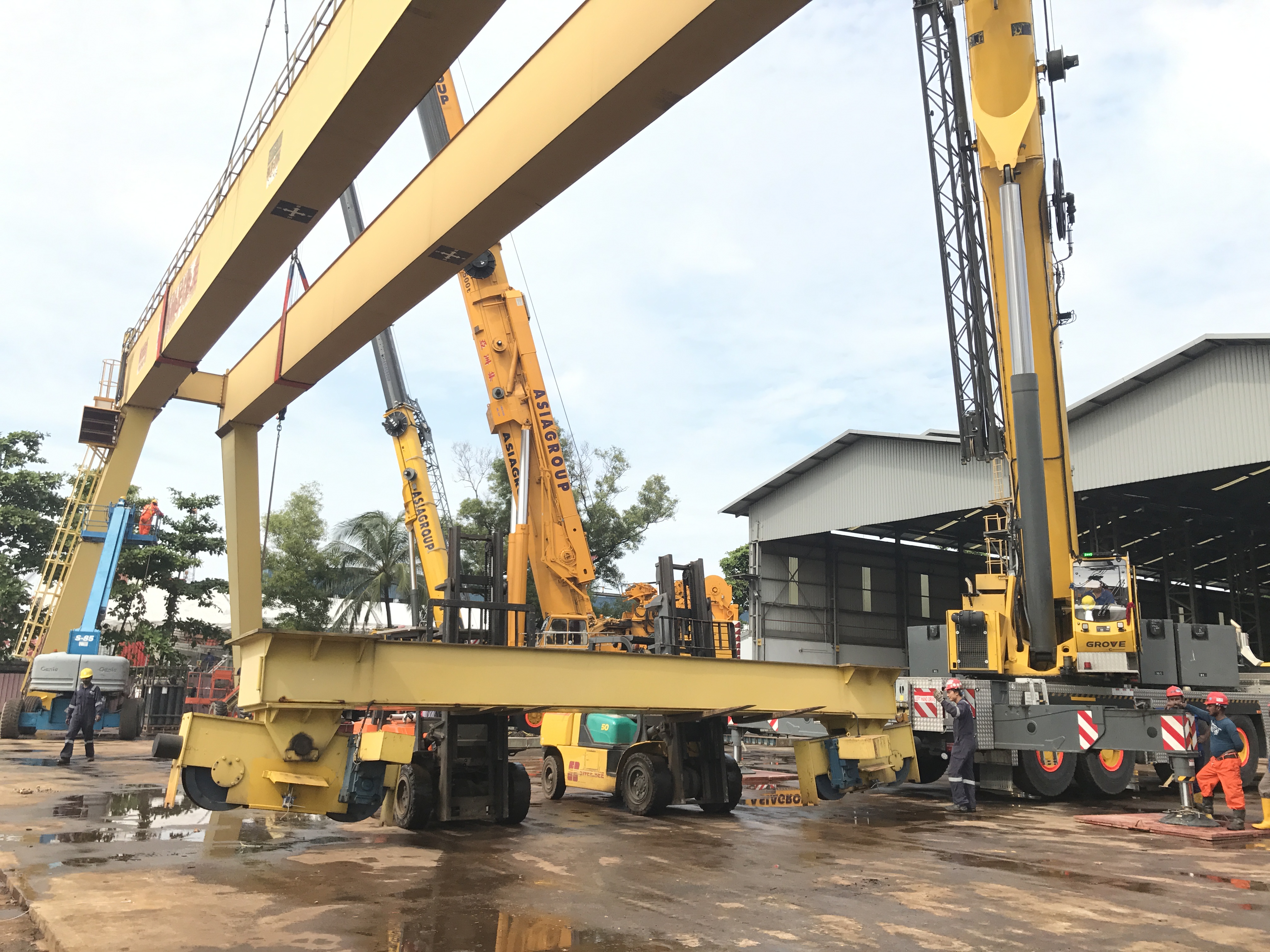 Gantry Crane Removal (Dismantling) Distinct Global