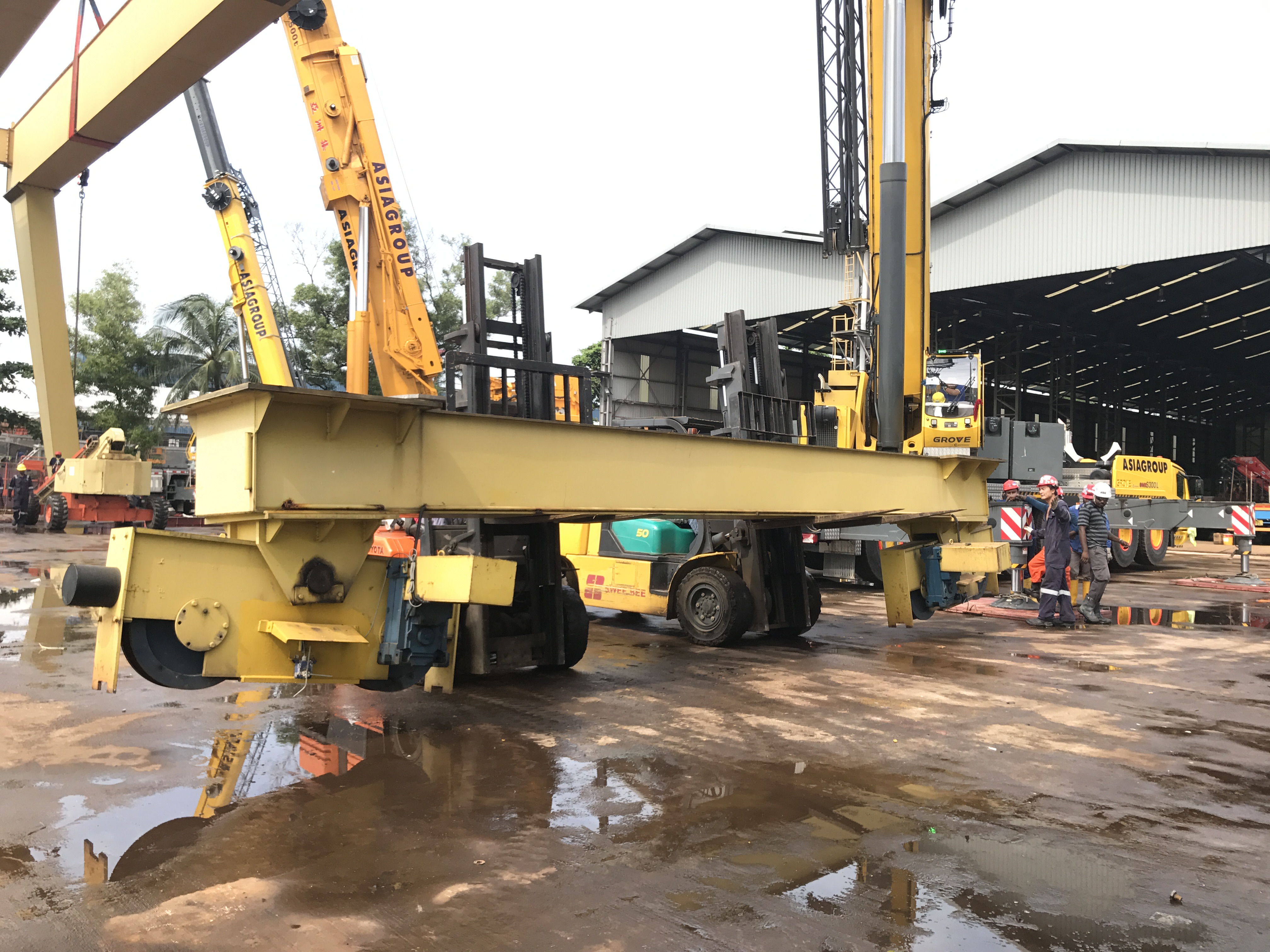 Gantry Crane Removal (Dismantling) Distinct Global