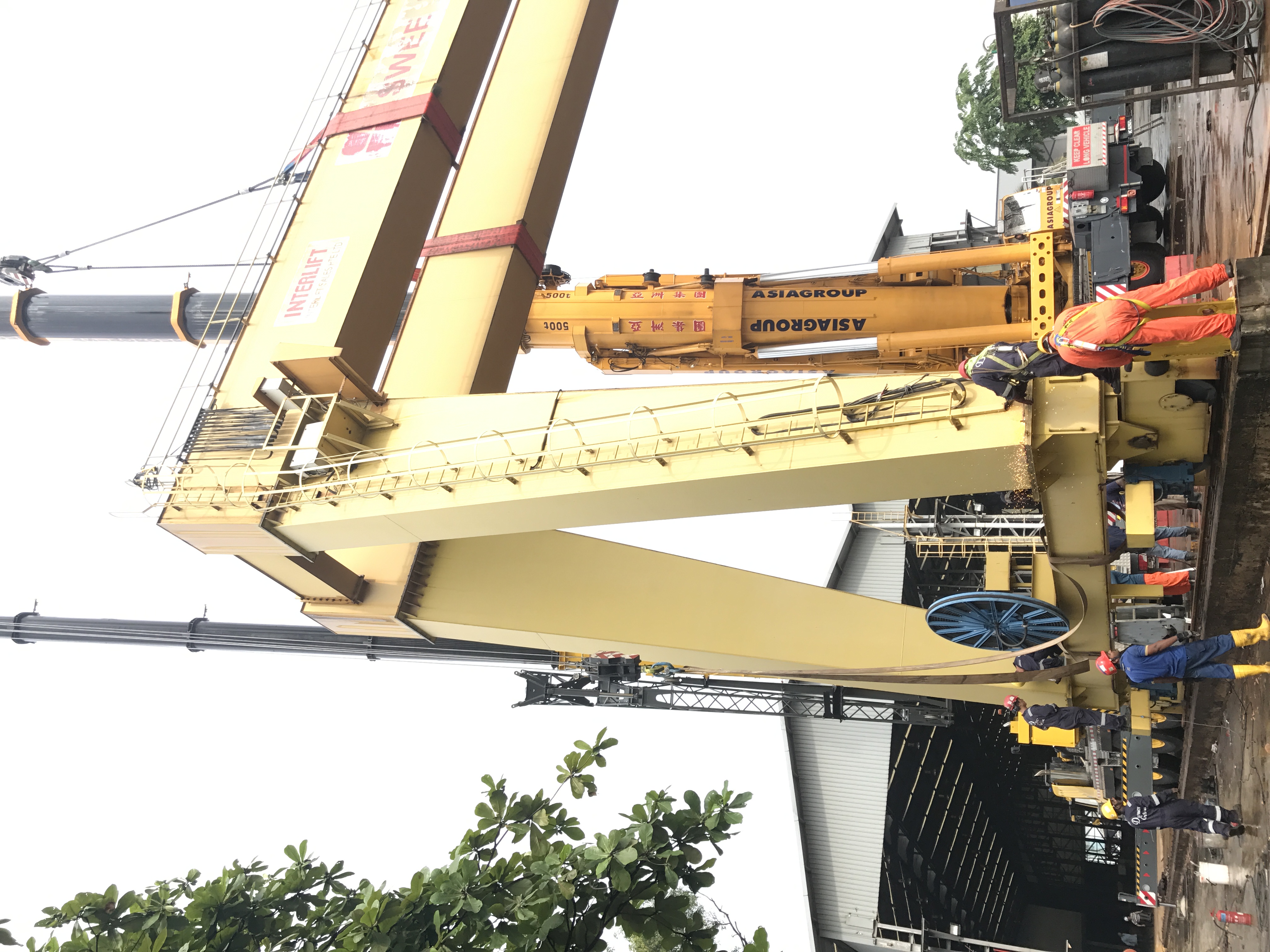 Gantry Crane Removal (Dismantling) Distinct Global