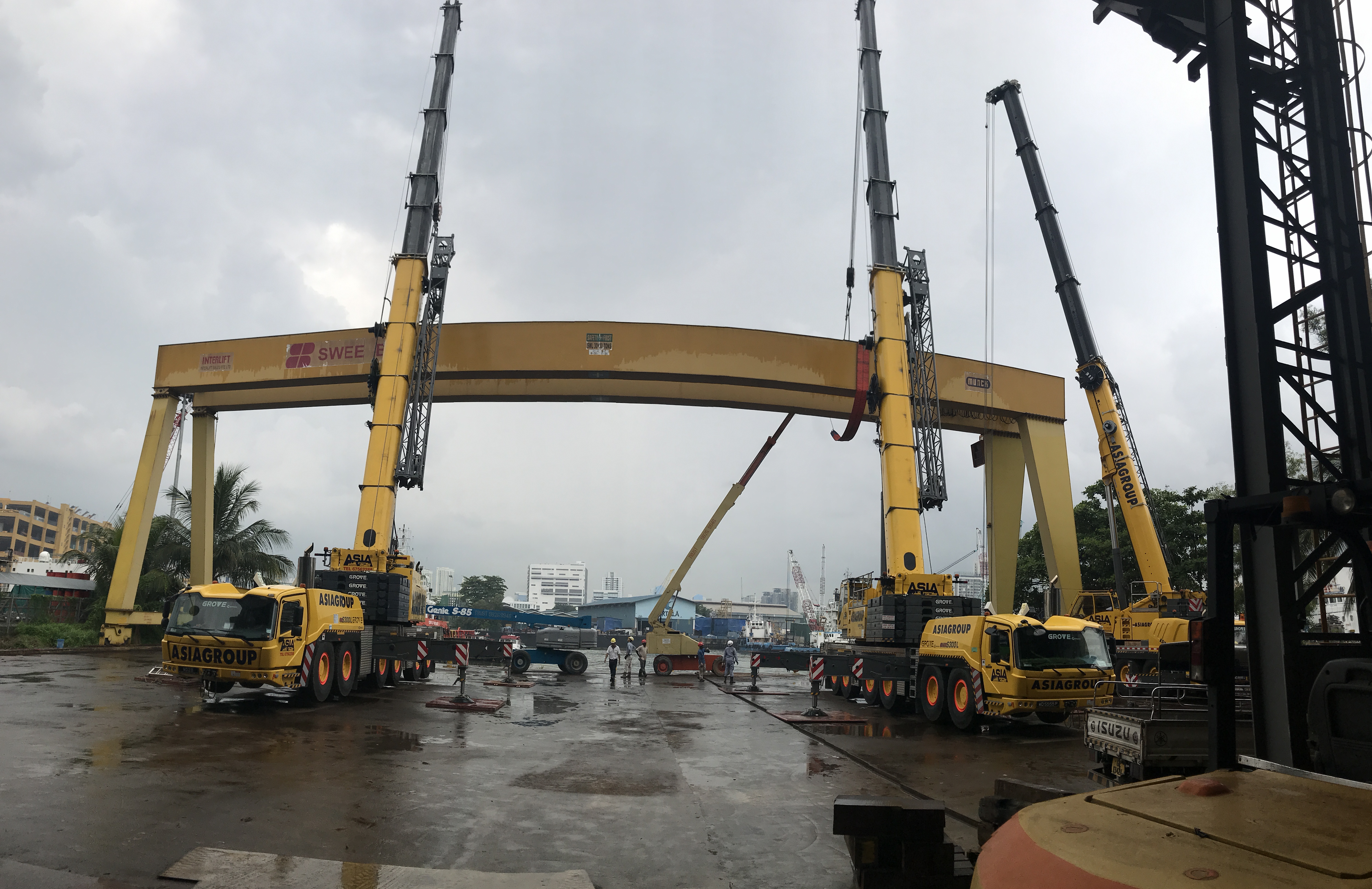 Gantry Crane Removal (Dismantling) Distinct Global