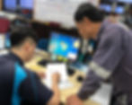 Great communication between worker team and office team