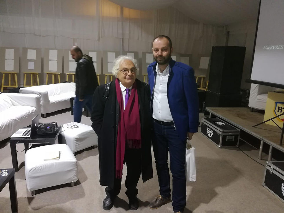 Basarab Nicolescu et Lucian Dindirică