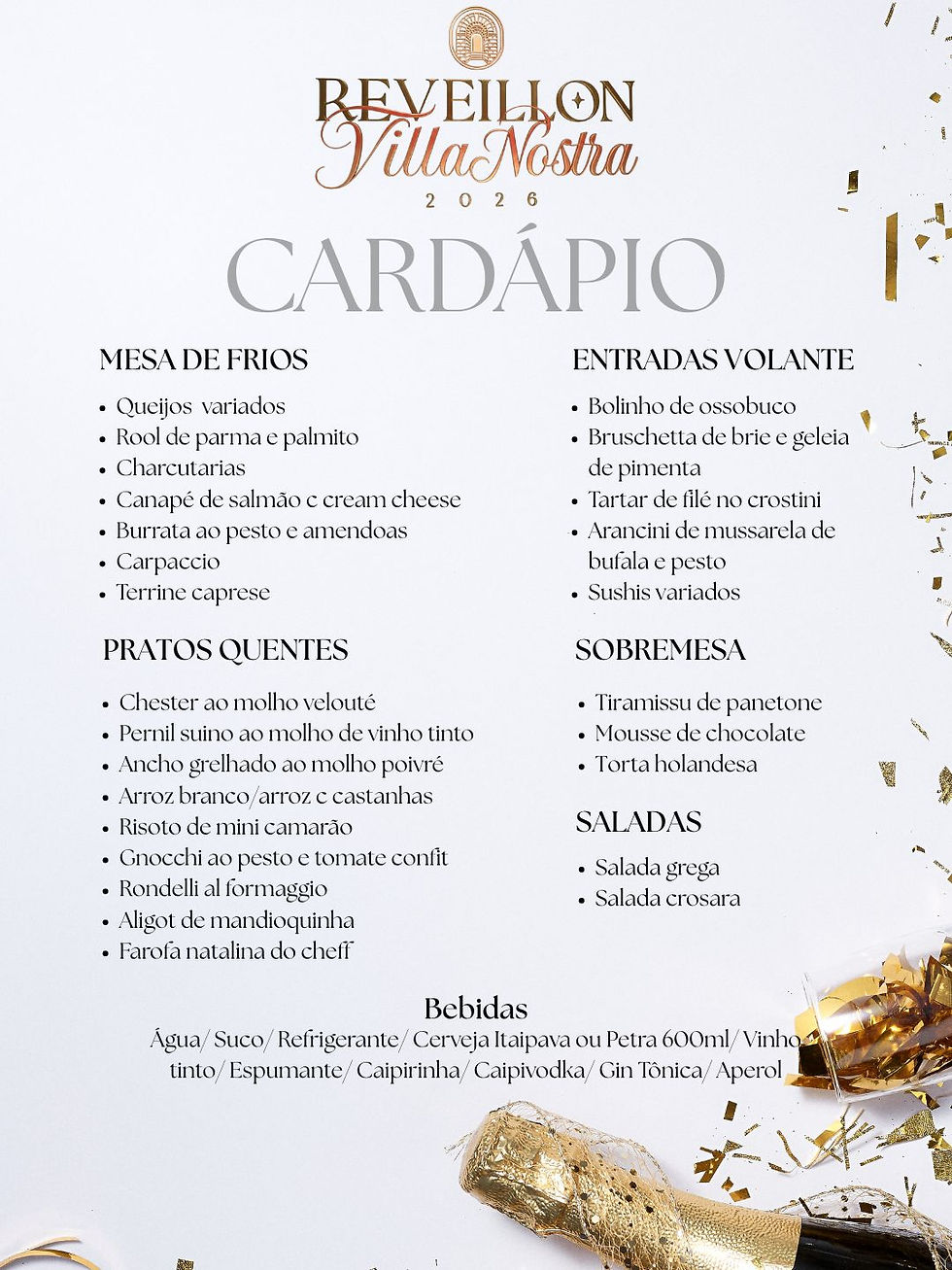 Reveillon Villa Nostra